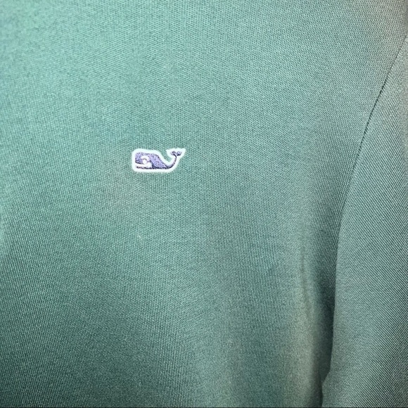 BNWOT Army Green Vineyard Vines Half Zip Jacket - Picture 6 of 10